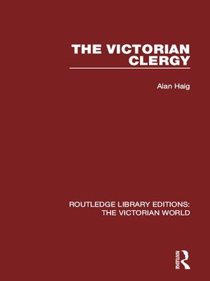 cover image of The Victorian Clergy